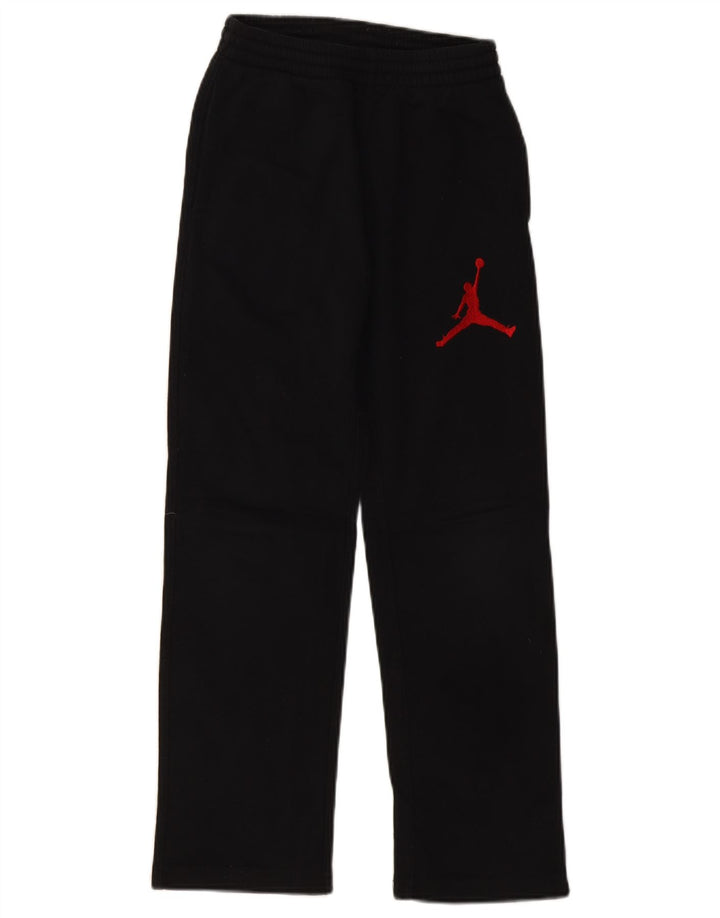 Jordan Jungen-Trainingshose mit Grafik, 10–11 Jahre, mittelgroß, Schwarz