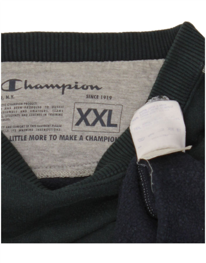 Champion Herren Sweatshirt Pullover 2XL Marineblau Baumwolle