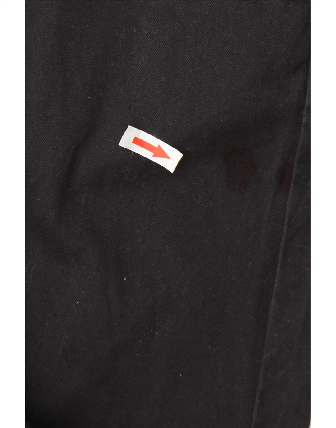 Marks & Spencer Herren Heritage Regular Chinohose W32 L33 Schwarze Baumwolle