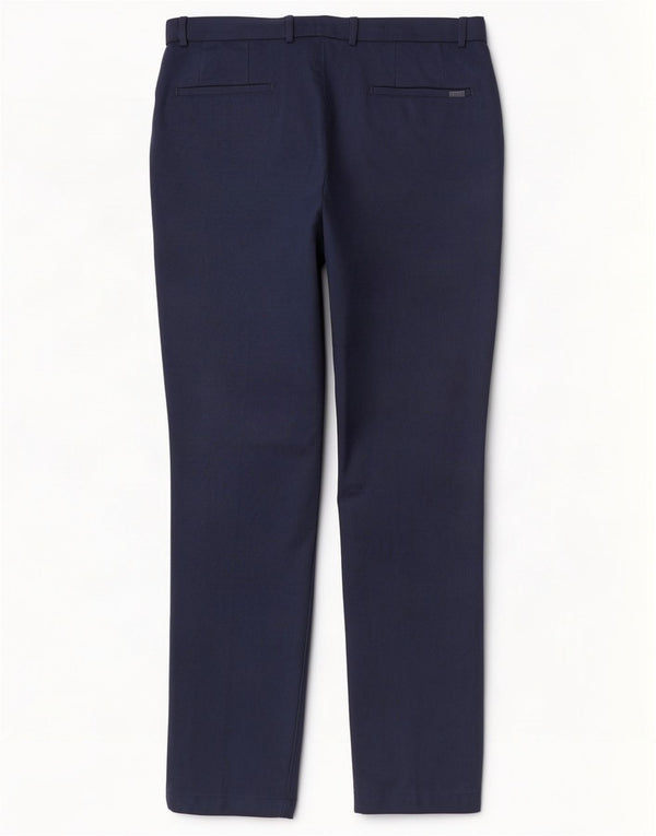 Hugo Boss gerade Chino-Hose für Herren, EU 52, XL, W36, L32, Marineblau, Polyester