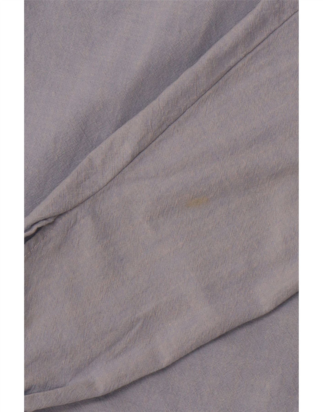 VINTAGE Damen Shirt UK 18 XL Blau geblümt Baumwolle Retro