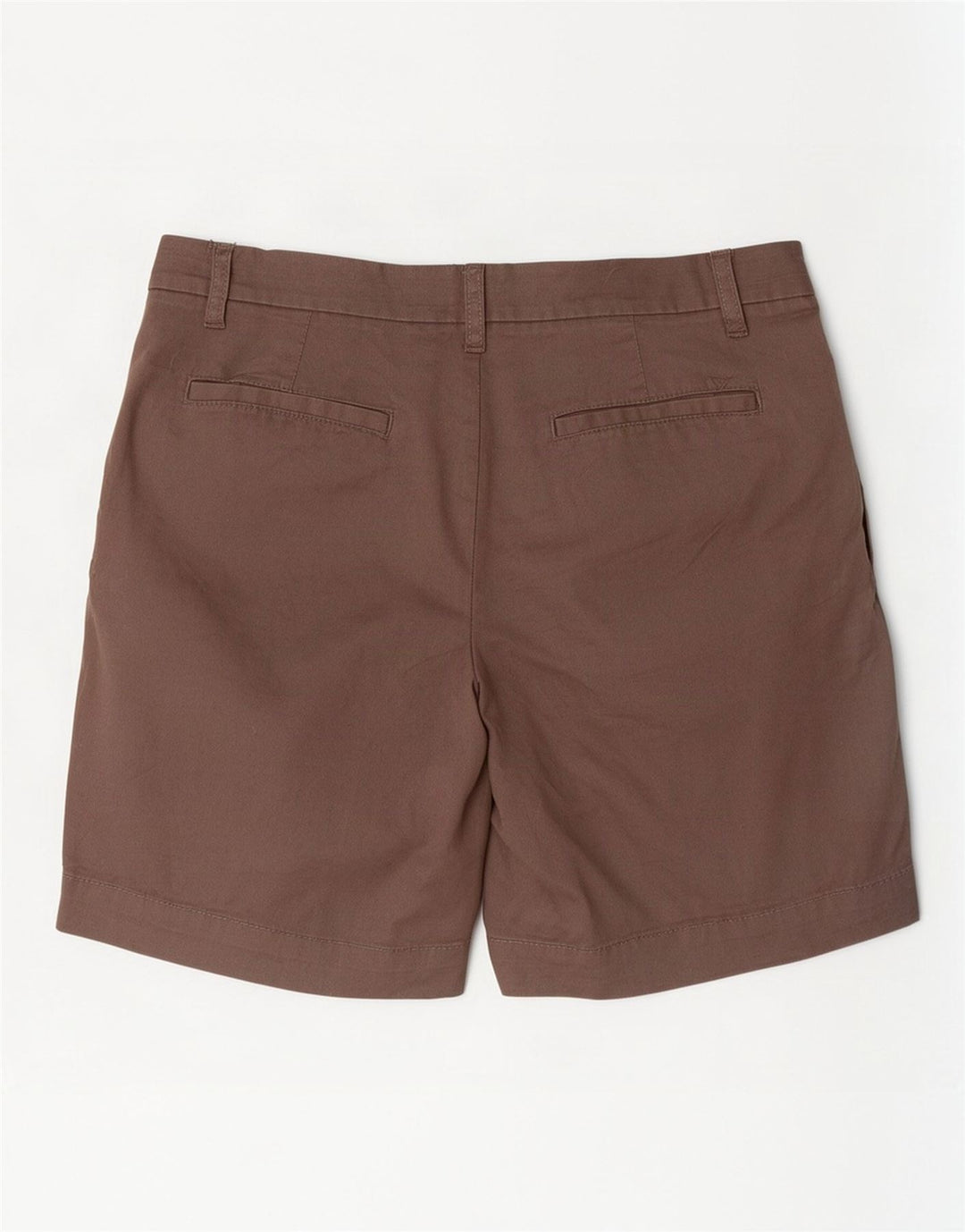 Marks & Spencer Damen Chinoshorts UK 12 Medium W32 Braune Baumwolle