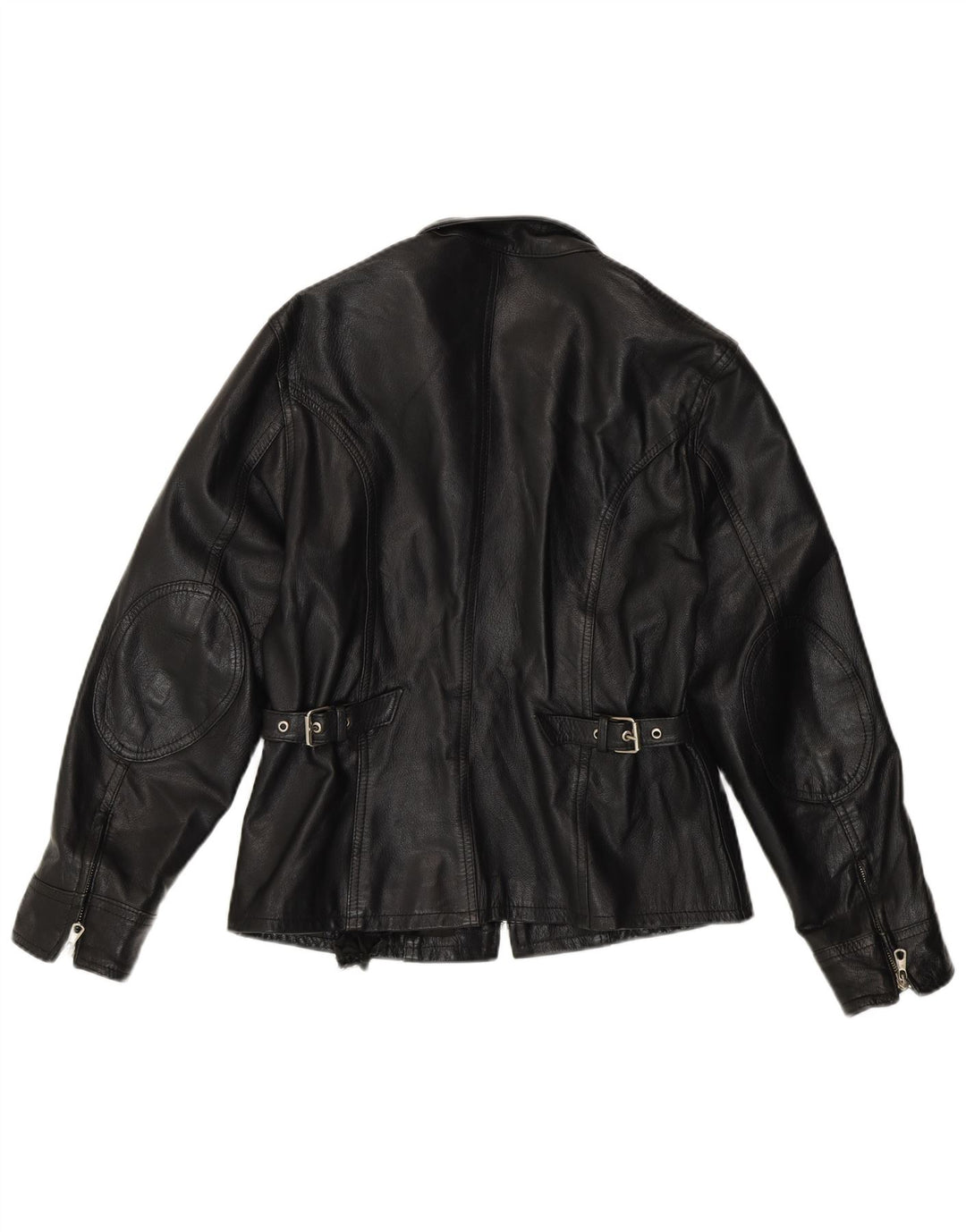 Conbipel Damen Lederjacke UK 14 Mittelschwarzes Leder