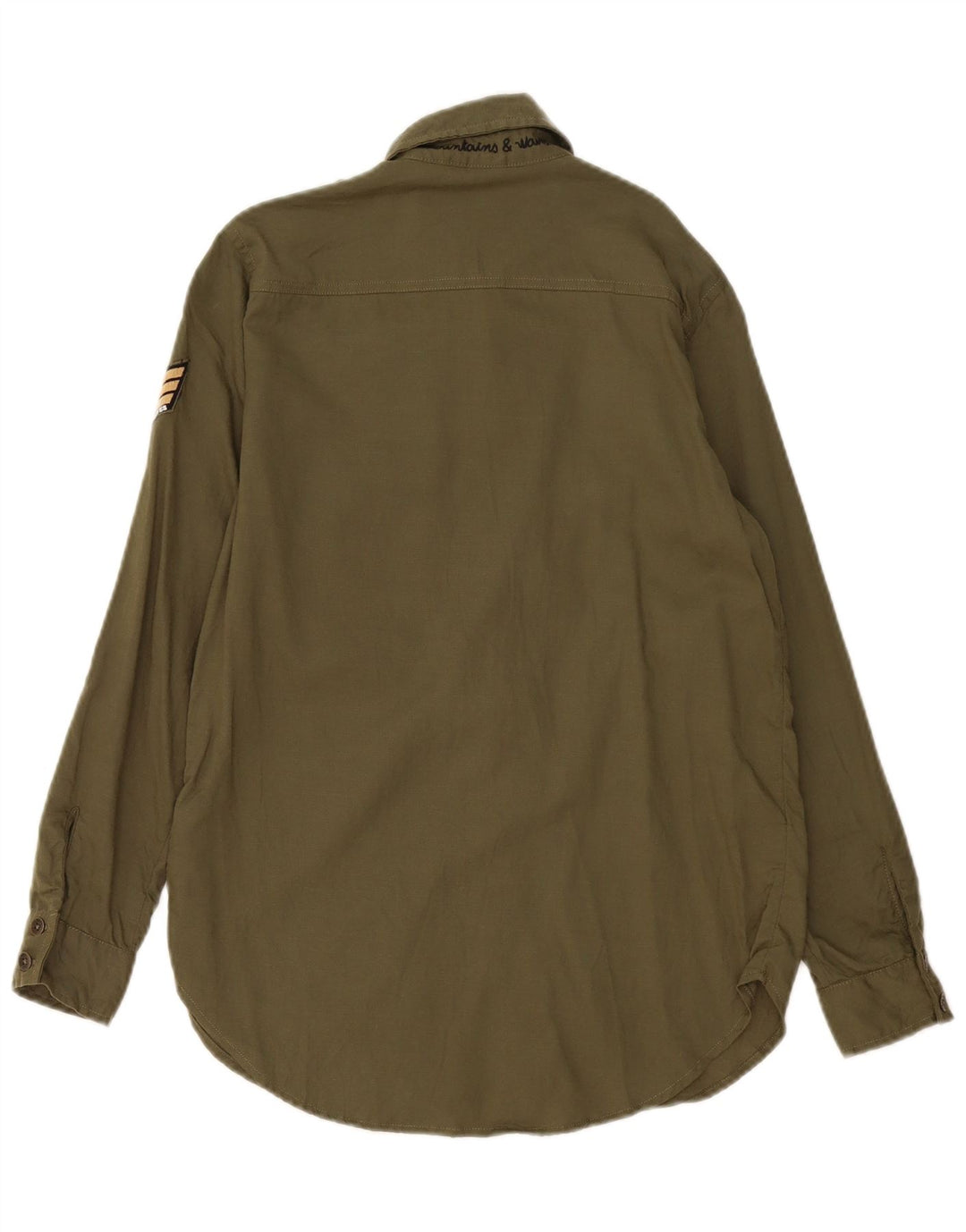 Roxy Damen-Militärhemd US 4 Small Khaki Lyocell