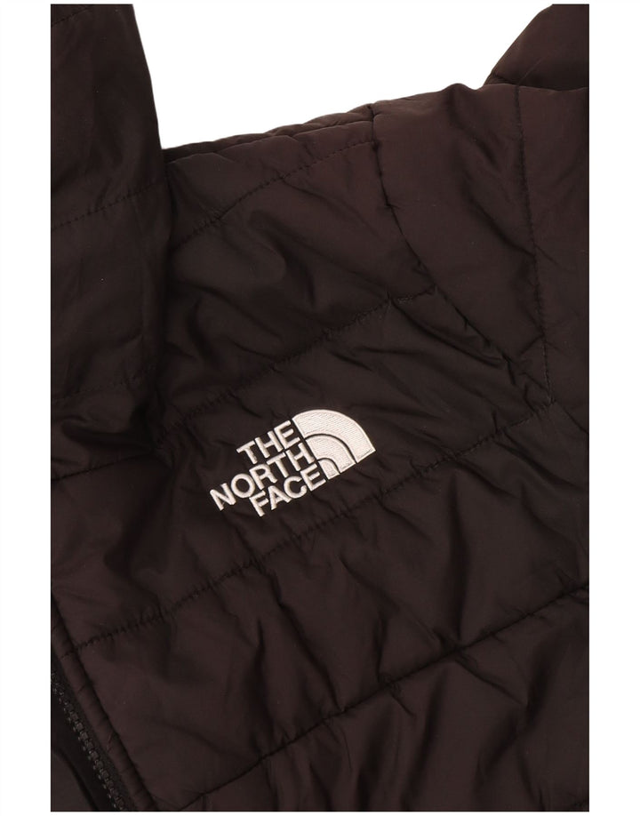 THE NORTH FACE Wattierte Jacke mit Kapuze für Jungen, 11–12 Jahre, Schwarz