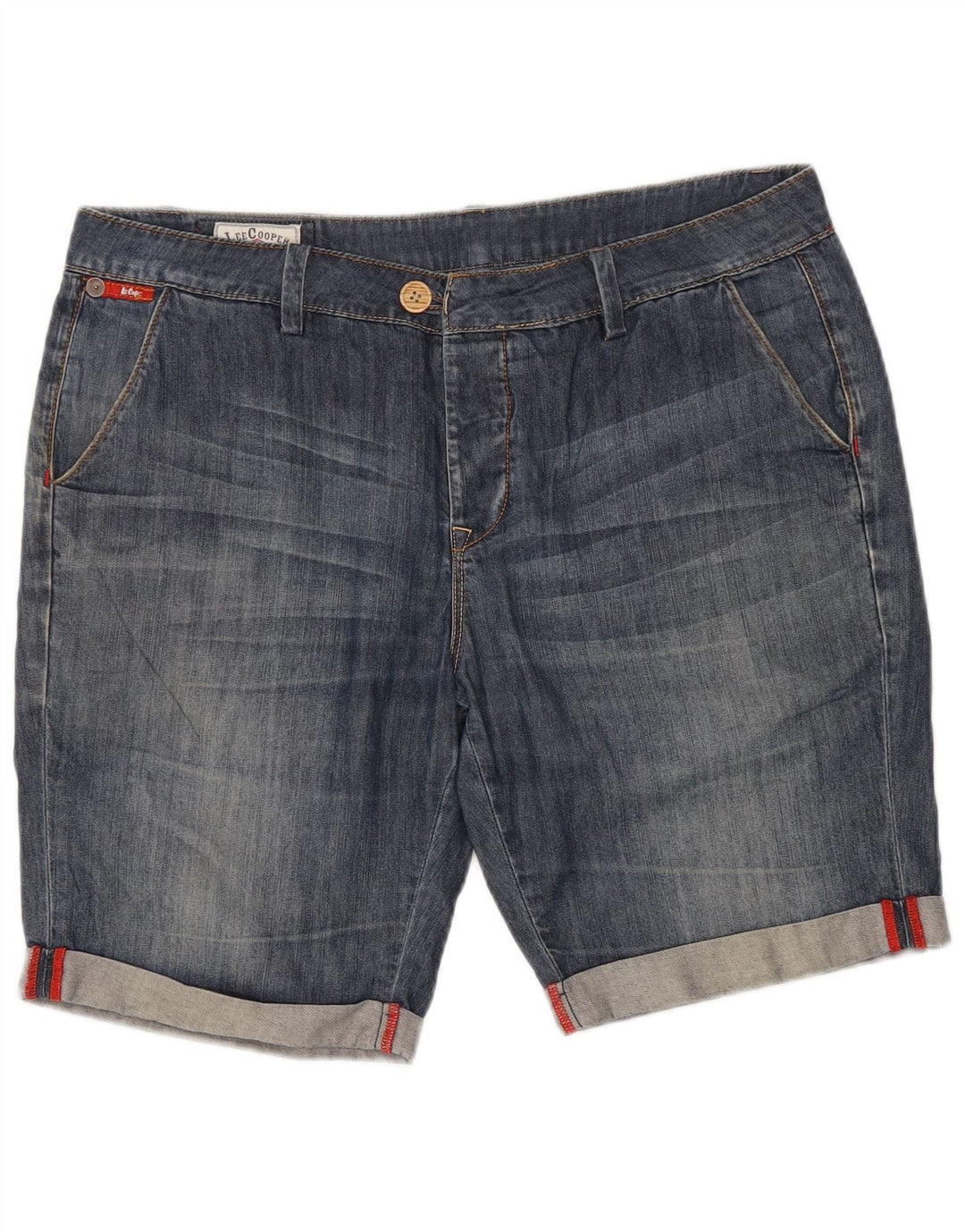 LEE Herren-Jeansshorts W36, große blaue Baumwolle