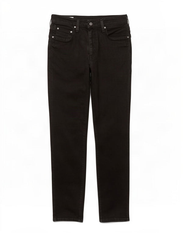Levi's Herren 512 Slim Tapered Jeans W29 L32 Schwarze Baumwolle