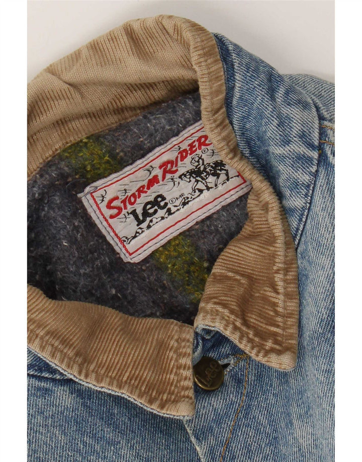 Lee Herren Jeansjacke UK 40 Large Blau
