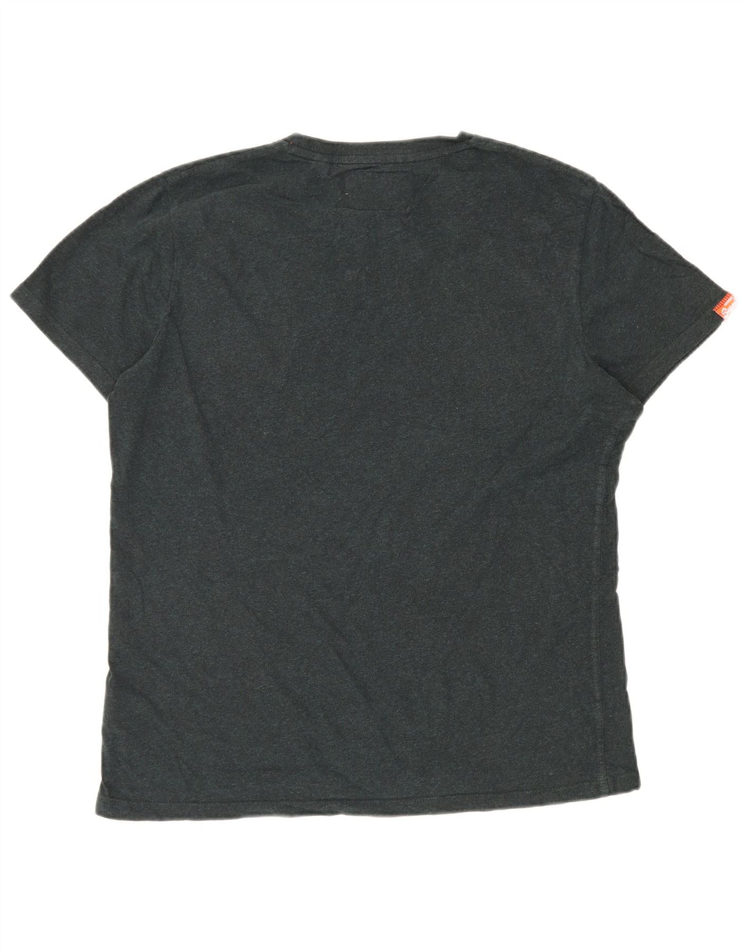 SUPERDRY Herren T-Shirt Top 2XL Grüne Baumwolle