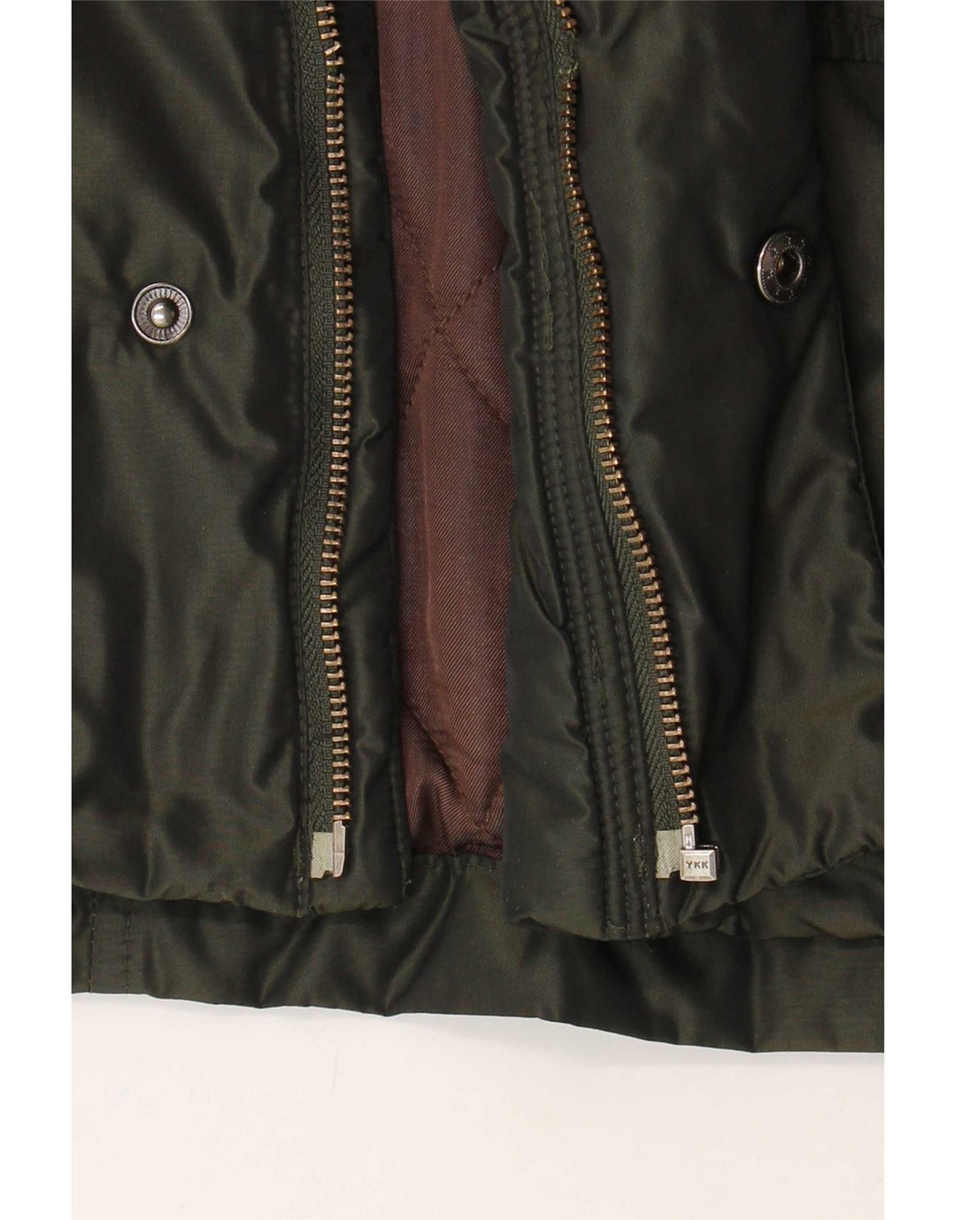 Tommy Hilfiger Herren-Militär-Utility-Jacke mit Kapuze, UK 38, mittleres Khaki