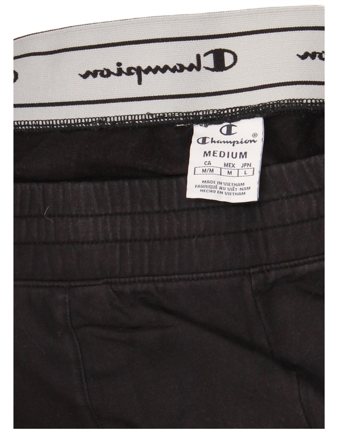 CHAMPION Damen-Trainingshose mit Grafik, UK 14, Mittelschwarz