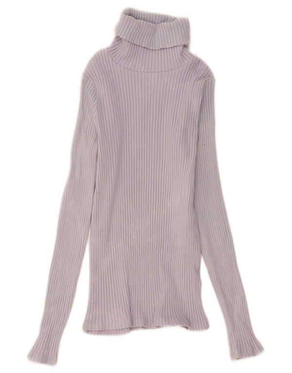 Zara Rollkragenpullover für Mädchen, 11–12 Jahre, lila Baumwolle