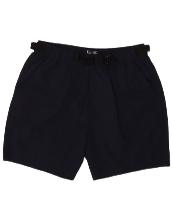 Mountain Warehouse Damen-Sportshorts, UK 14, Größe L, Marineblau, Polyamid