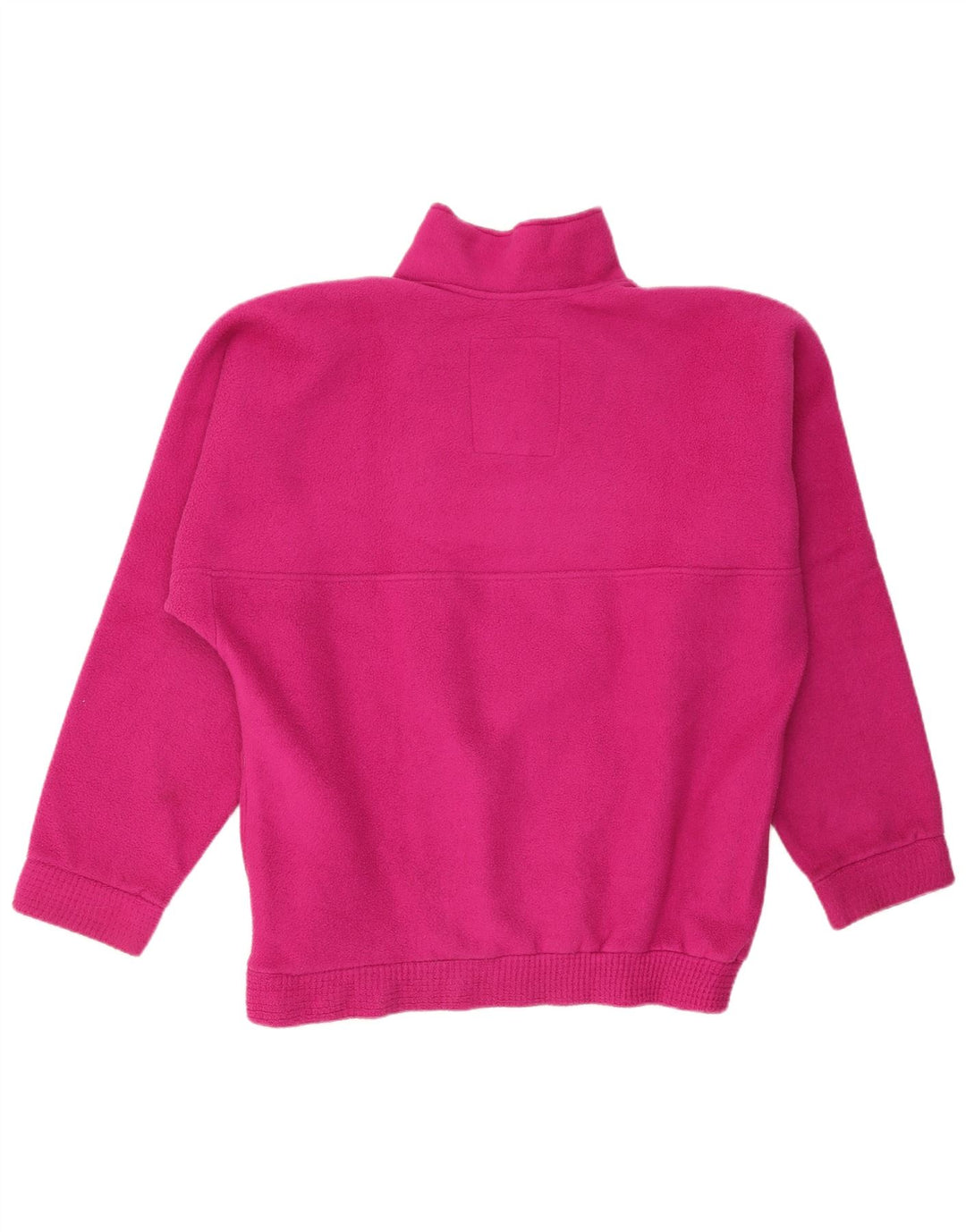 Tecnica Herren-Fleecepullover mit grafischem Reißverschluss und Kragen, groß, rosa, Polyester