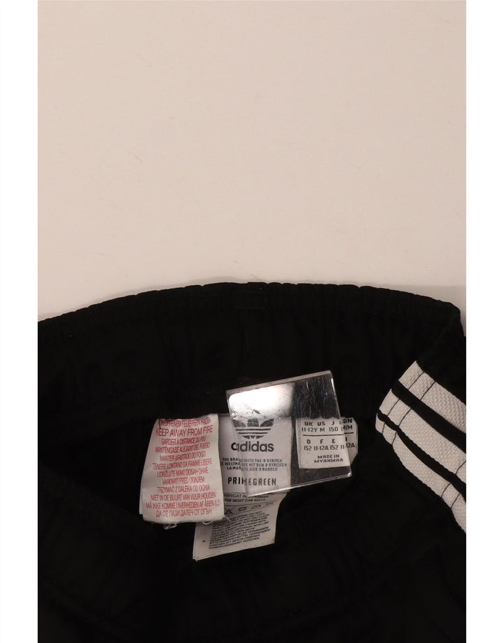 ADIDAS Mädchen-Trainingshose, Jogginghose, 11–12 Jahre, schwarzes Polyester