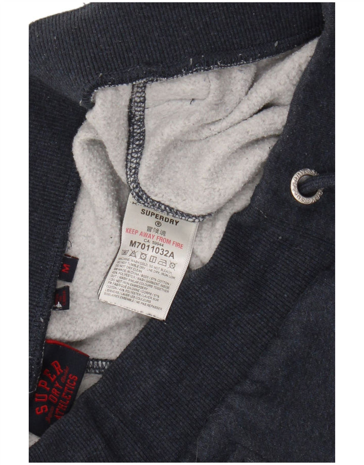 Superdry Herren-Trainingshose, Jogginghose, mittelmarineblaue Baumwolle