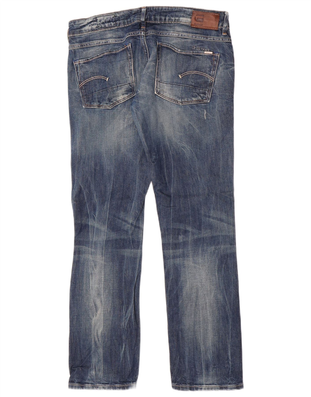 G-Star Damen Straight Jeans W30 L30 Blaue Baumwolle