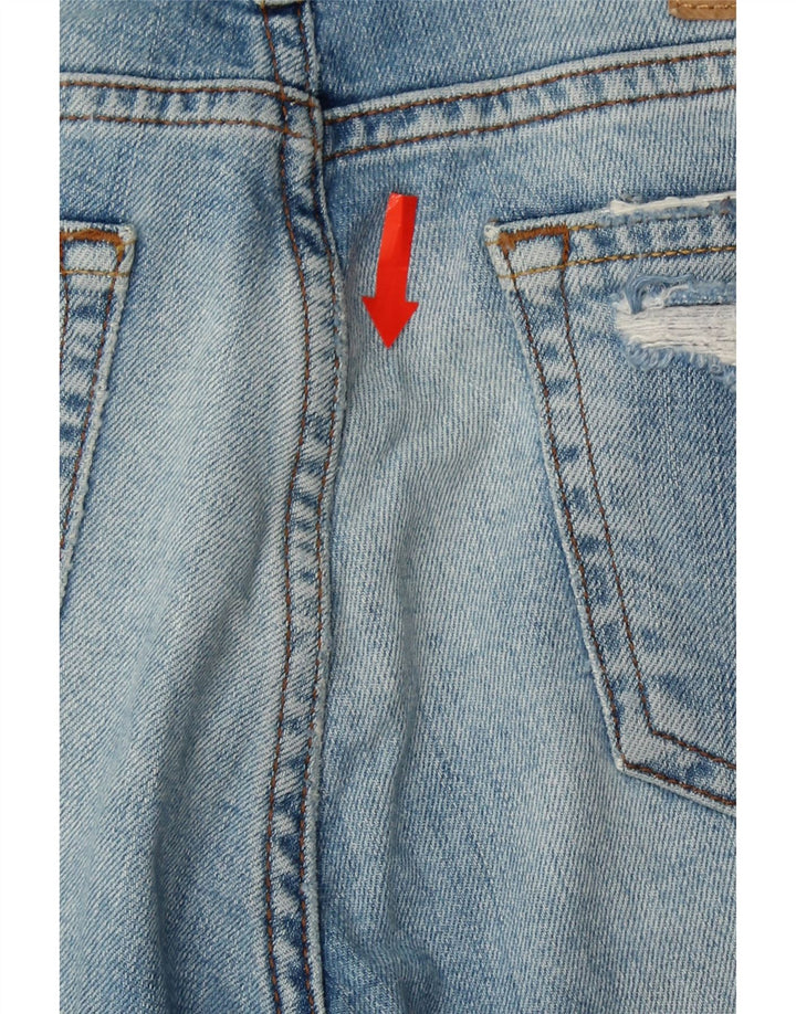ZARA Womens Distressed Slim Jeans EU 36 XS W26 L27 Blue Vintage Zara and Second-Hand Zara from Messina Hembry 