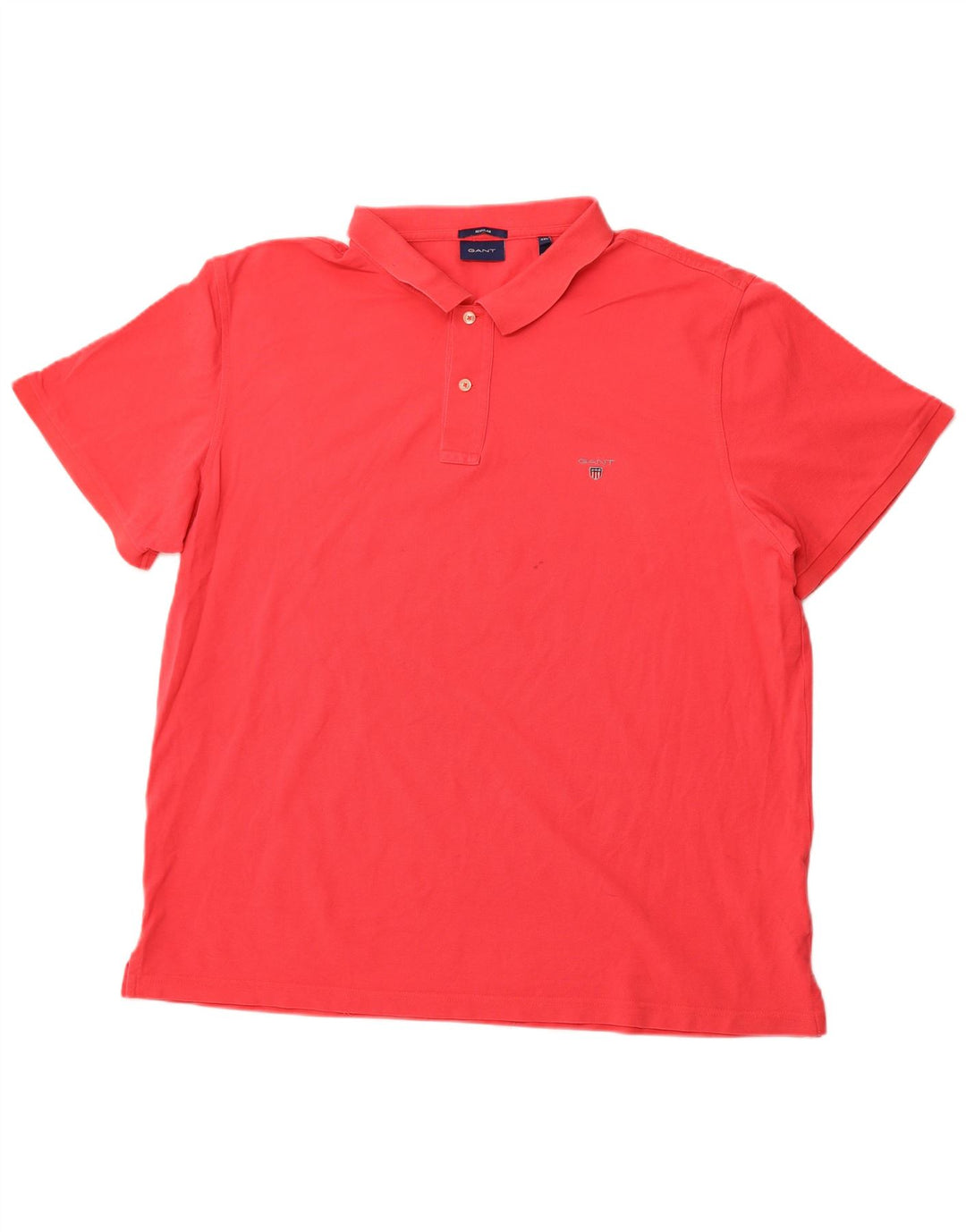 GANT Herren Regular Poloshirt 4XL Rote Baumwolle