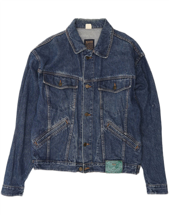 MASH Herren Jeansjacke Large Blau
