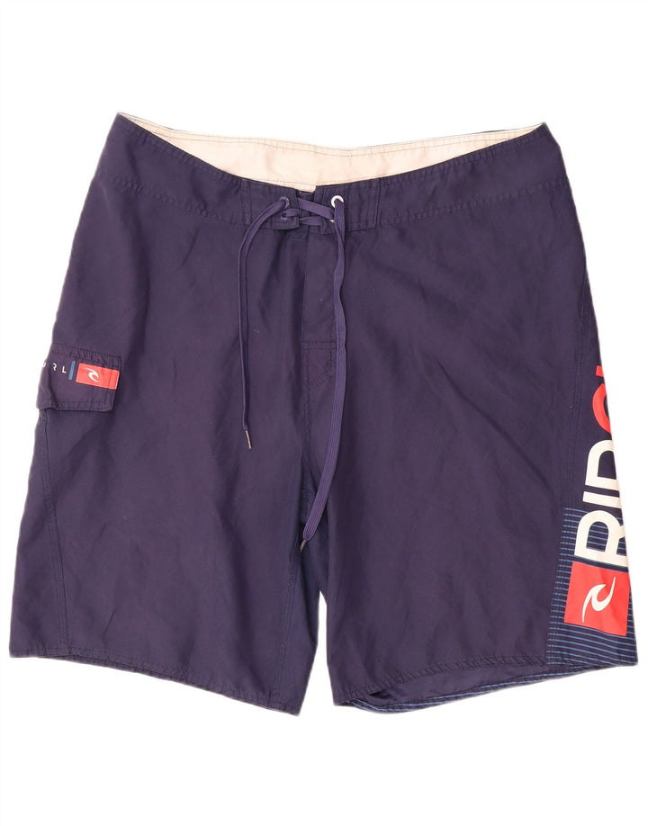 Rip Curl Herren Graphic Badeshorts XL Marineblau Polyester