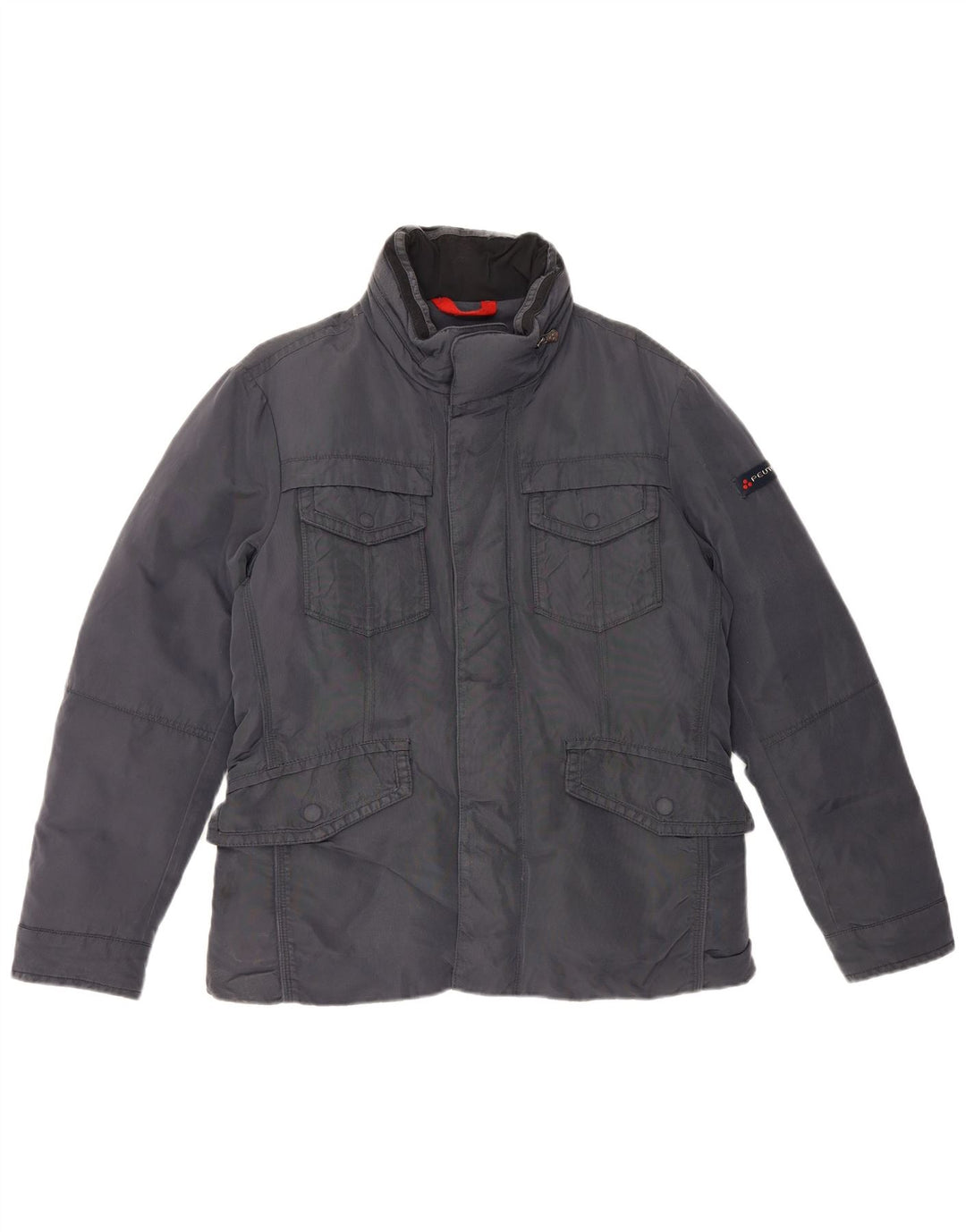 PEUTEREY Wattierte Herrenjacke UK 38 Medium Navy Blue Polyamid