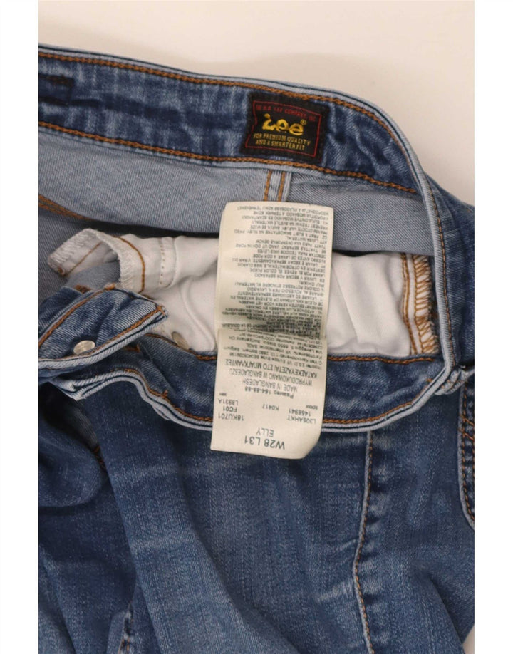 Lee Damen Elly Slim Jeans W28 L31 Blaue Baumwolle