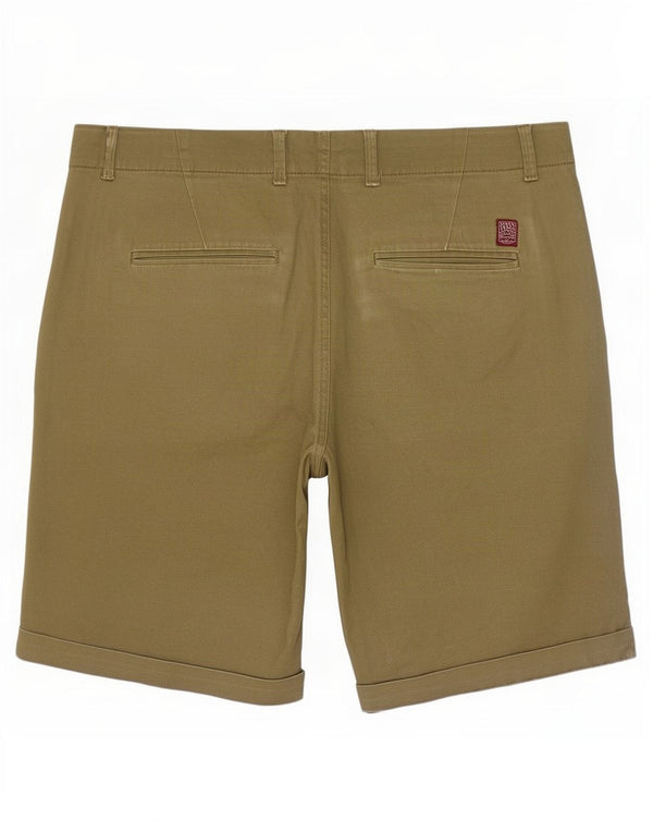 Jack & Jones Mens Chino Shorts XL W38 Khaki Cotton