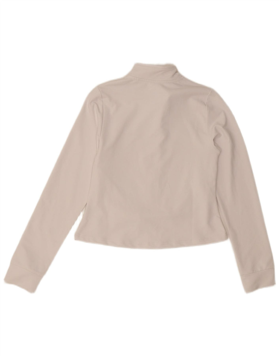 Ellesse Damen-Trainingsanzugoberteil, Jacke, UK 10, Größe S, Weiß, Polyester