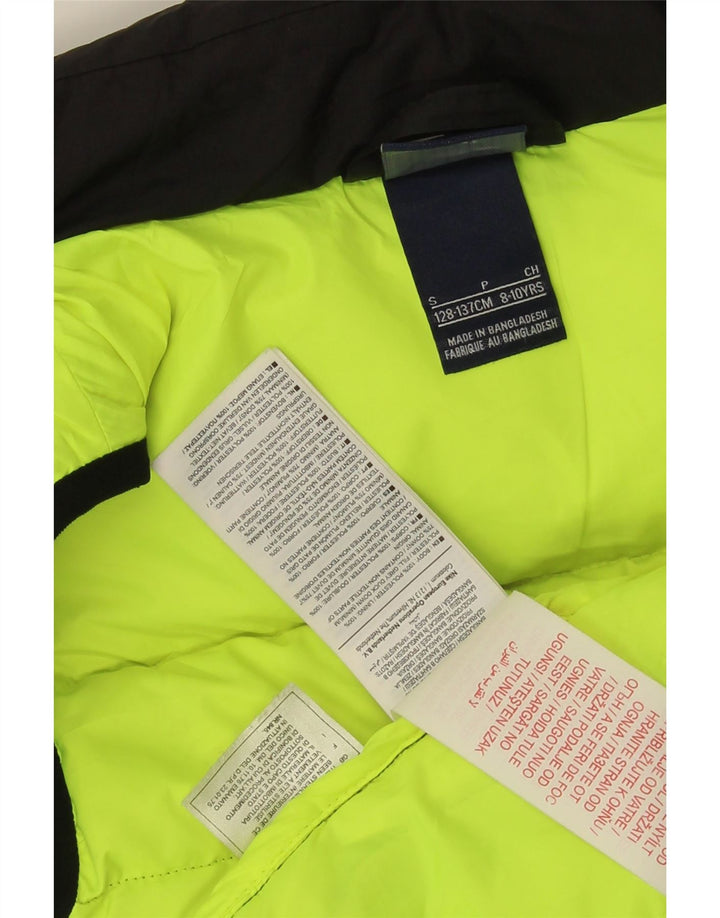 Nike Wattierte Weste für Jungen, 8–9 Jahre, Größe S, Schwarz, Colourblock-Polyester