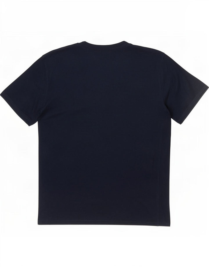 Nike Herren Dri Fit T-Shirt Top Small Marineblau Polyester