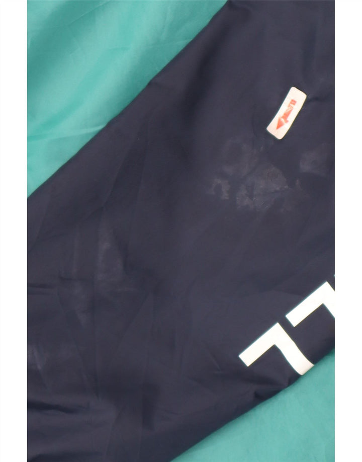 Vans Herren-Regenjacke mit Grafik, UK 40, Größe L, marineblaues Colourblock-Nylon