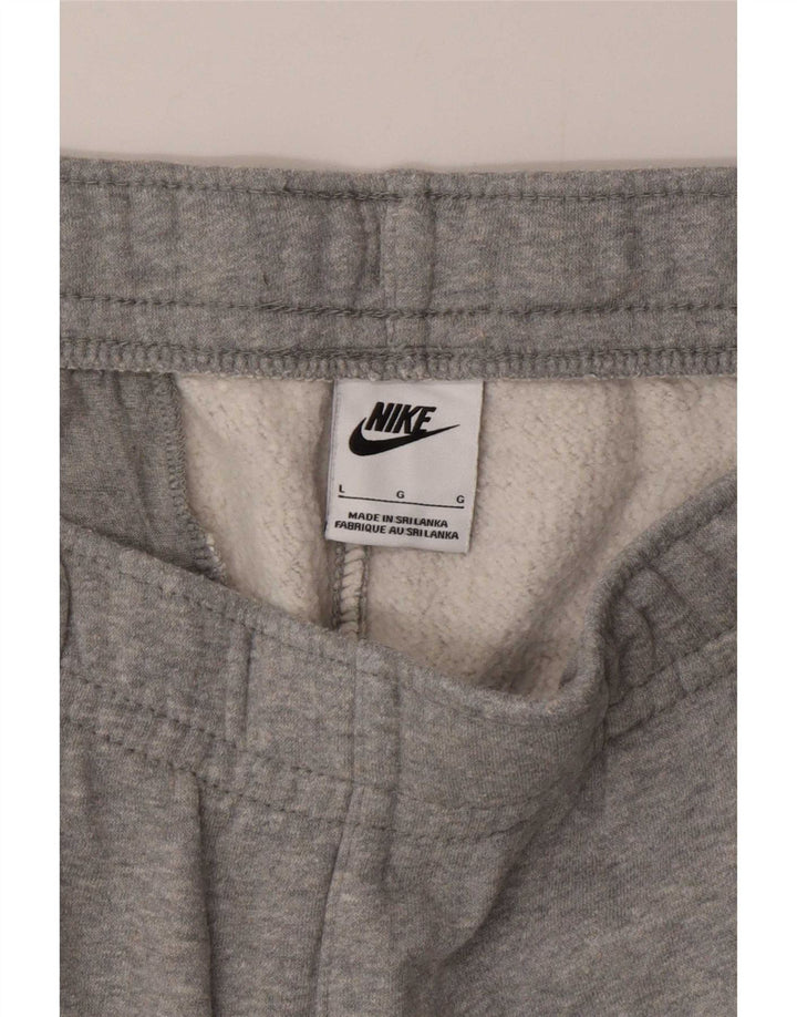 Nike Herren-Trainingshose, Jogginghose, groß, grau gefleckte Baumwolle