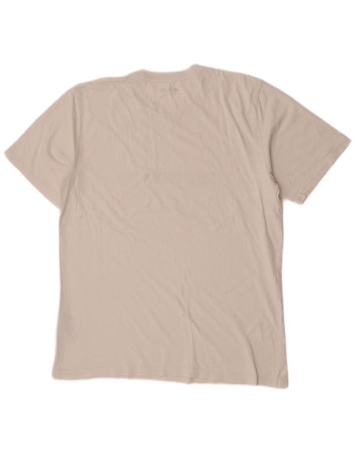 CARHARTT Herren-T-Shirt mit Grafik, Größe L, aus weißer Baumwolle