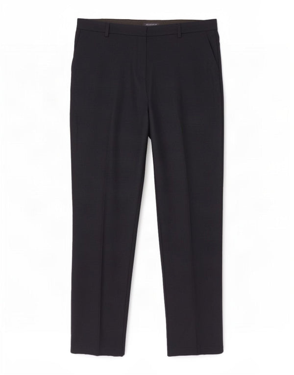 Marks & Spencer Damen-Chinohose mit hoher Taille, UK 20, 2XL, W40, L32, Marineblau