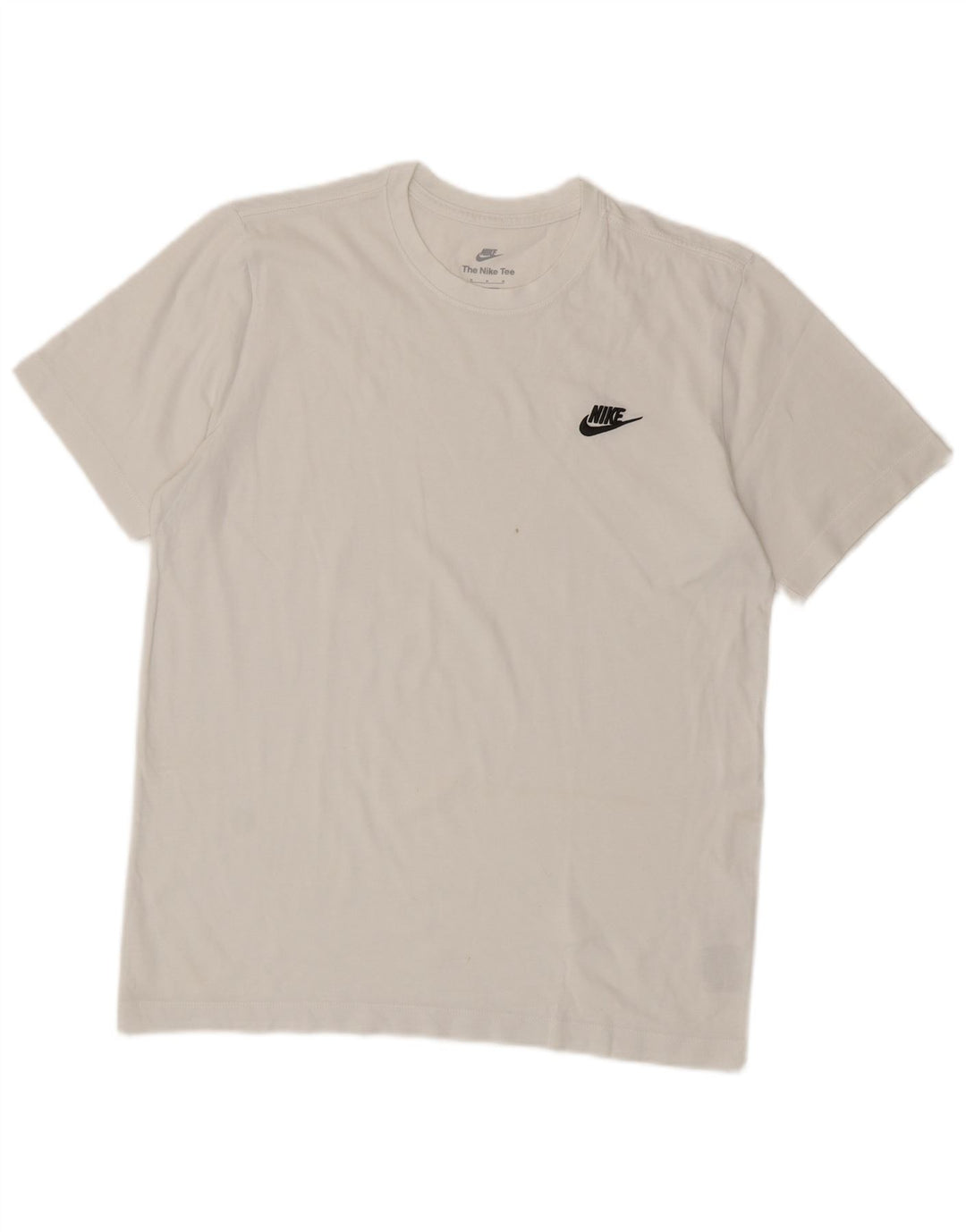 NIKE Herren T-Shirt Top aus mittelweißer Baumwolle
