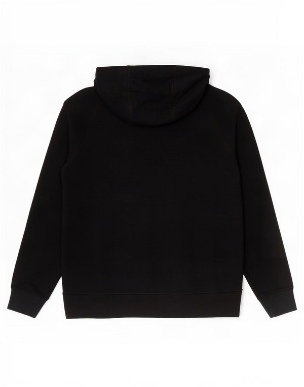 Nike Damen-Pullover mit übergroßem Reißverschluss und Kapuze, UK 6, XS, schwarze Baumwolle