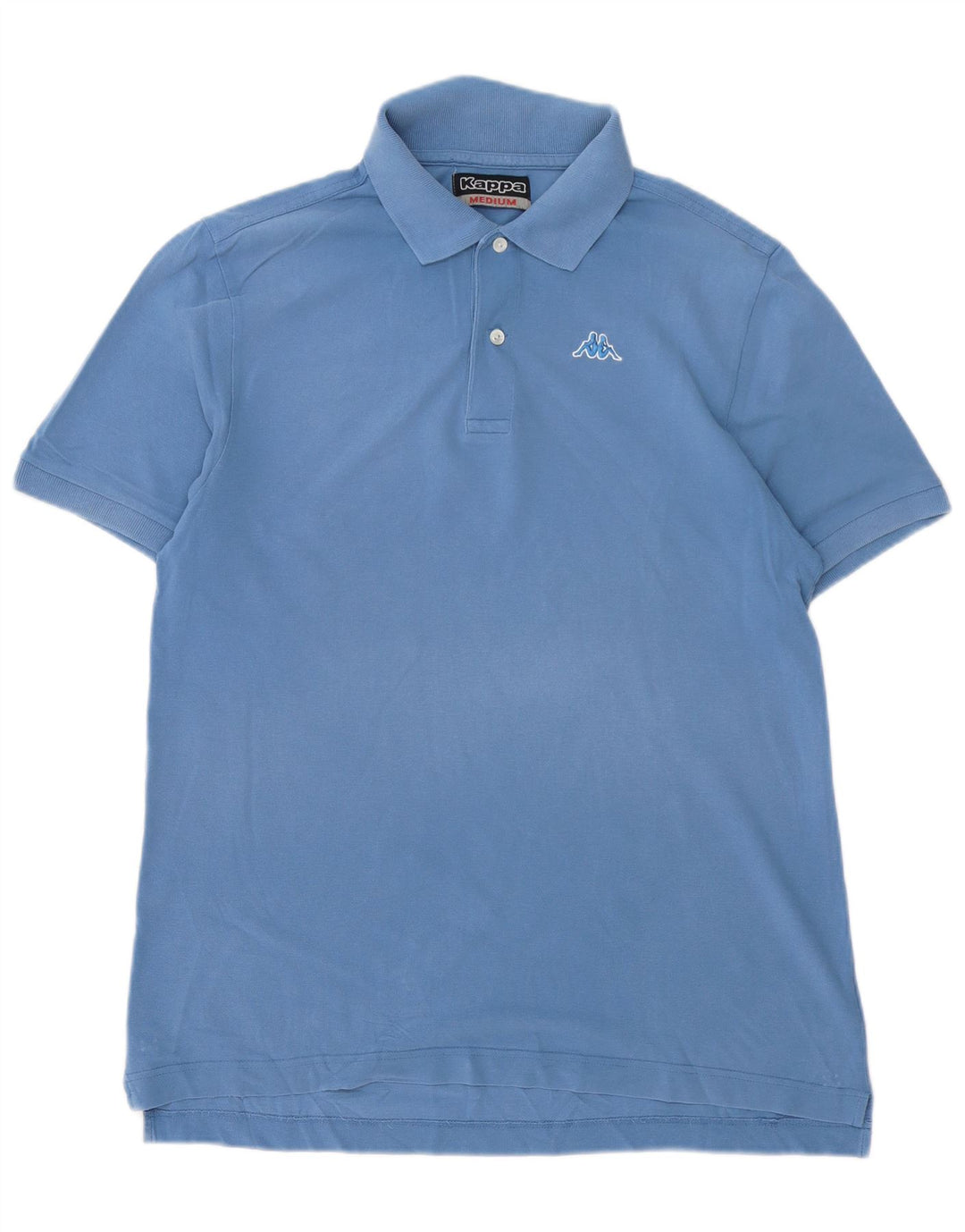 Kappa Herren-Poloshirt aus mittelblauer Baumwolle