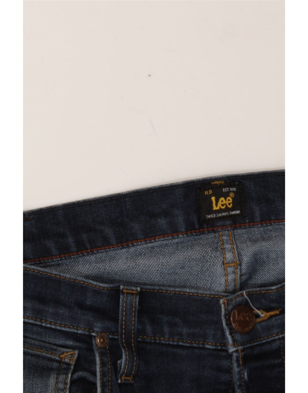 LEE Womens Straight Jeans W32 L28 Blue Vintage Lee and Second-Hand Lee from Messina Hembry 