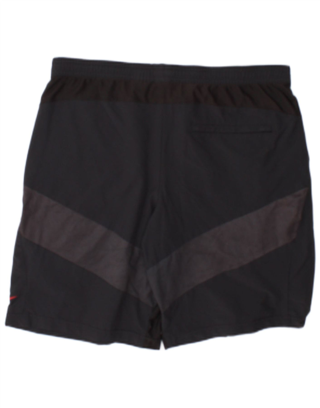 Nike Herren-Sportshorts aus mittelgrauem Colourblock-Nylon