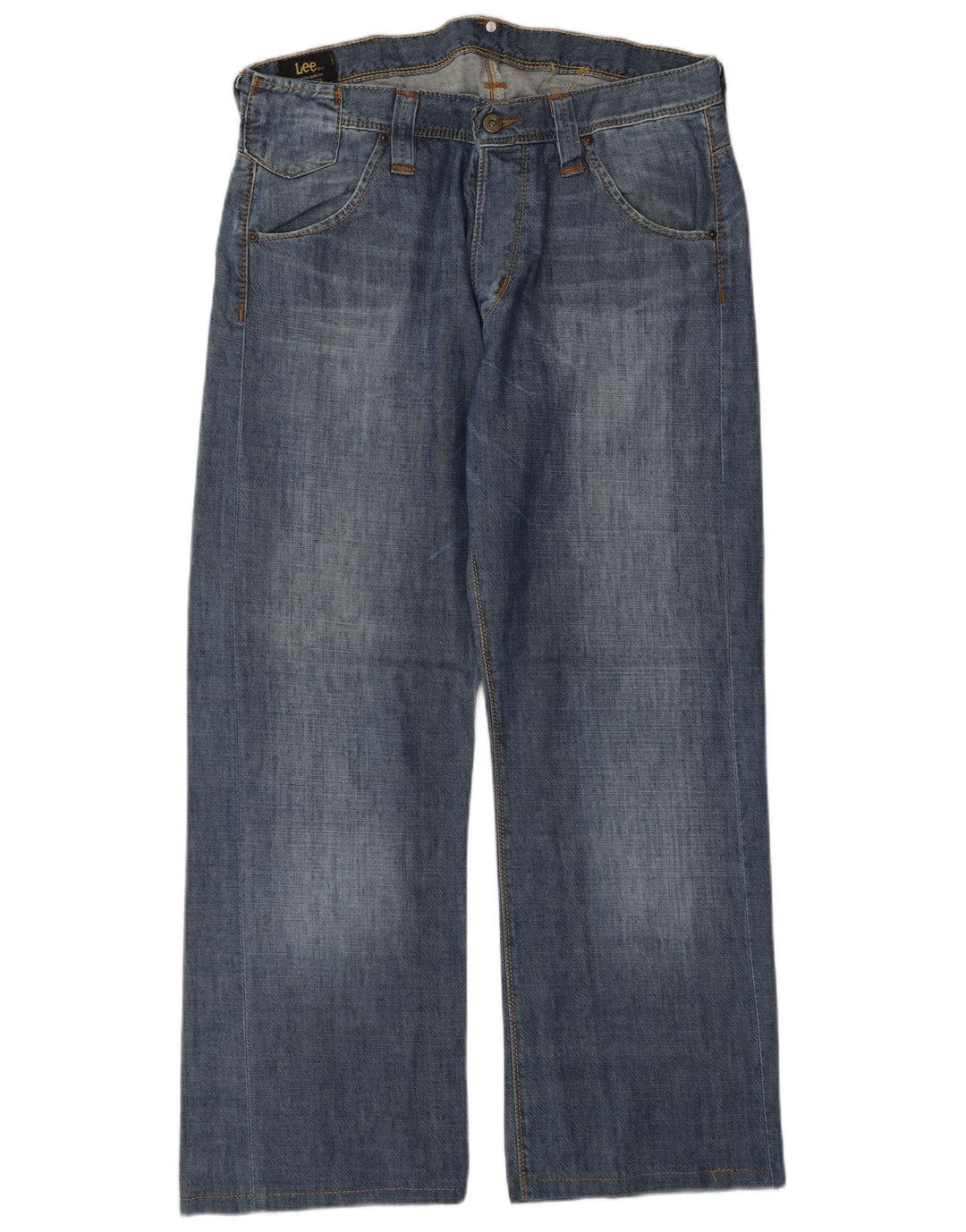 Lee Herren Dillon Loose Jeans W33 L30 Blaue Baumwolle