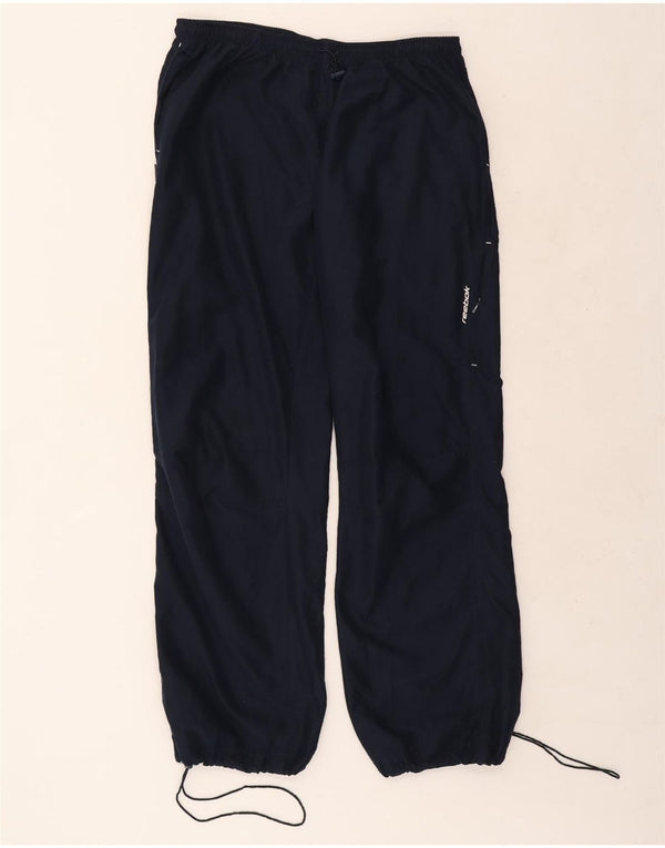 Reebok Jungen-Trainingshose, Jogginghose, 13–14 Jahre, Marineblau, Polyester