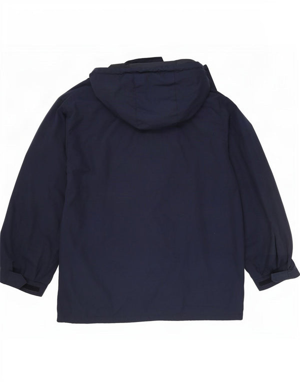 Fila Herren-Regenjacke mit Kapuze, Größe 56, 3XL, Marineblau, Sport