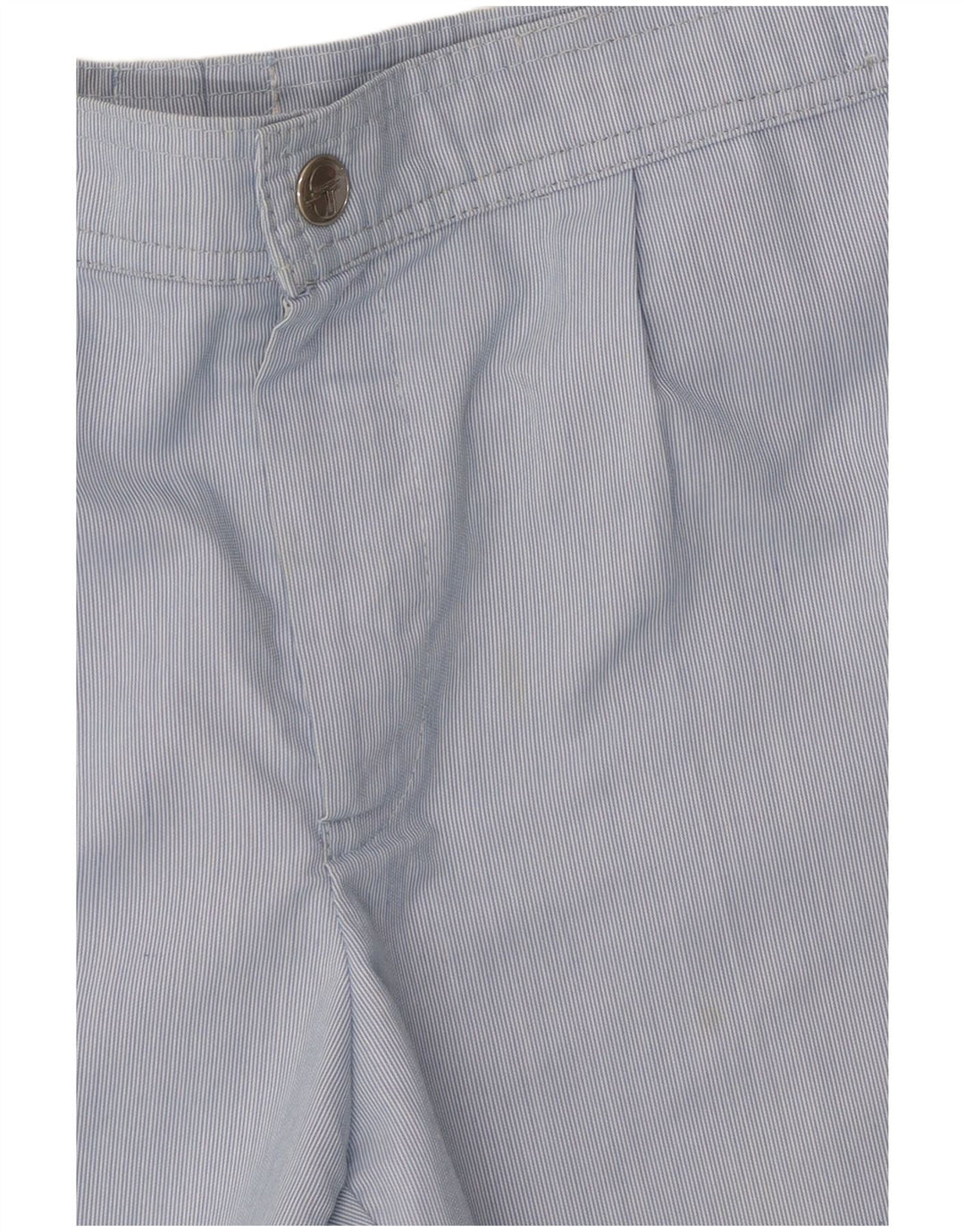 Sergio Tacchini Damen Chinoshorts W28 Mittelblauer Nadelstreifen