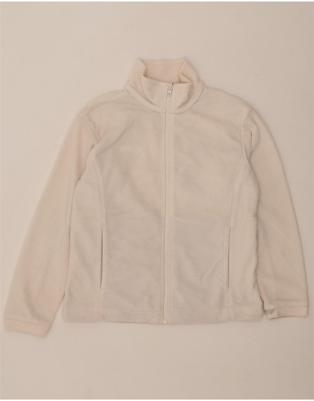 Columbia Damen Liner Fleecejacke UK 14 Mittelweißes Polyester