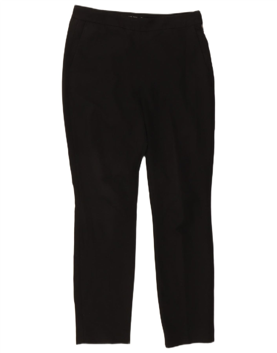 Zara Slim Chino-Hose für Damen, Größe L, W32, L28, Schwarz