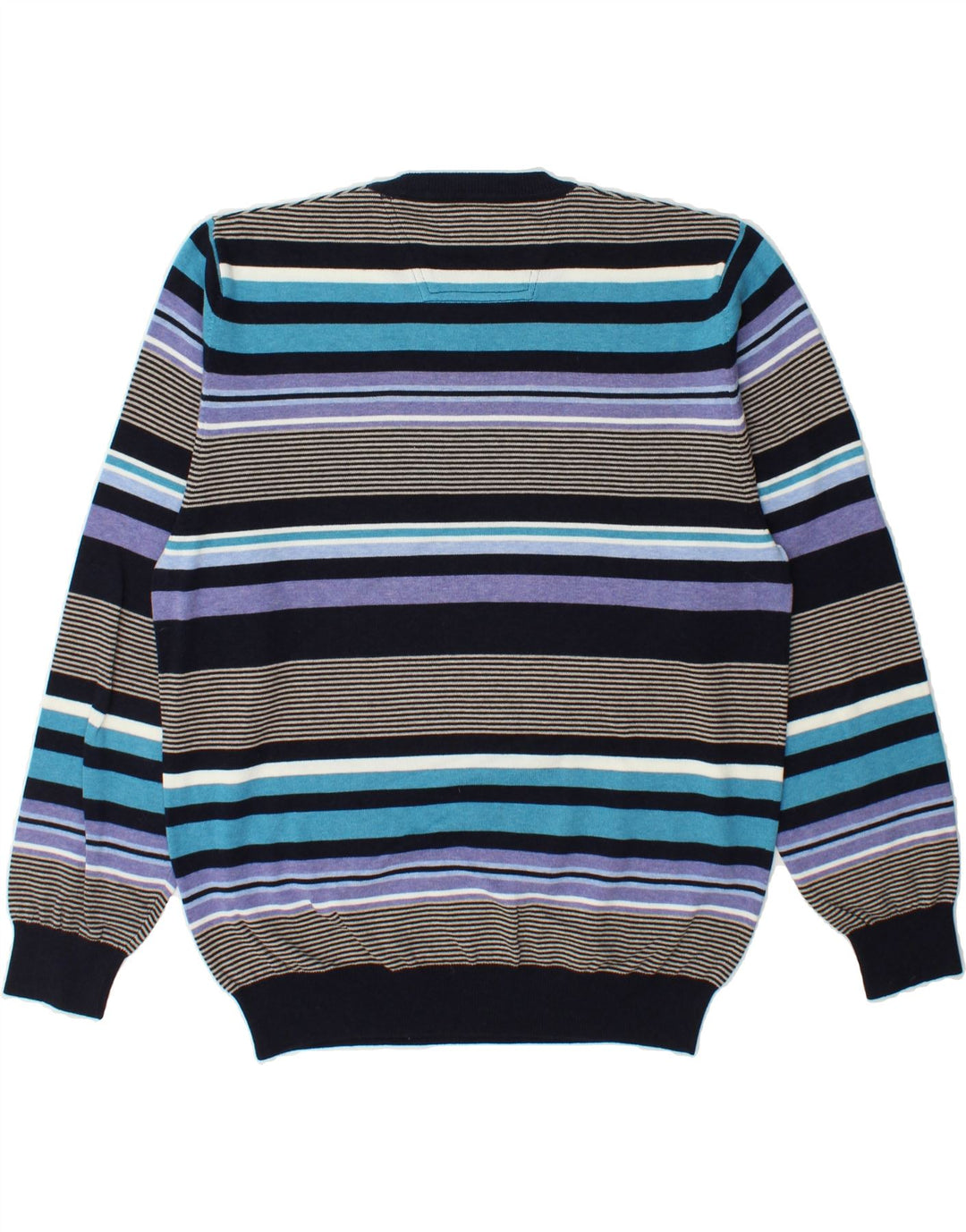 PIERRE CARDIN Mens Heritage Crew Neck Jumper Sweater Medium Multicoloured Vintage Pierre Cardin and Second-Hand Pierre Cardin from Messina Hembry 