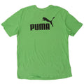 Puma Herren Grafik-T-Shirt-Oberteil Mittelgrün