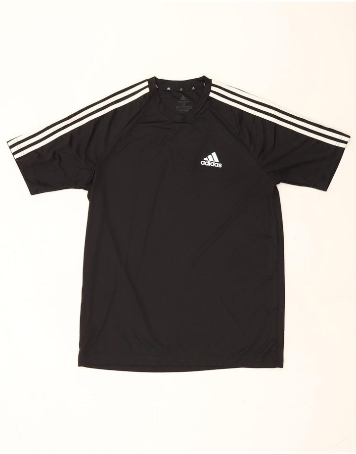 Adidas Herren Aeroready T-Shirt Top Medium Schwarz Polyester