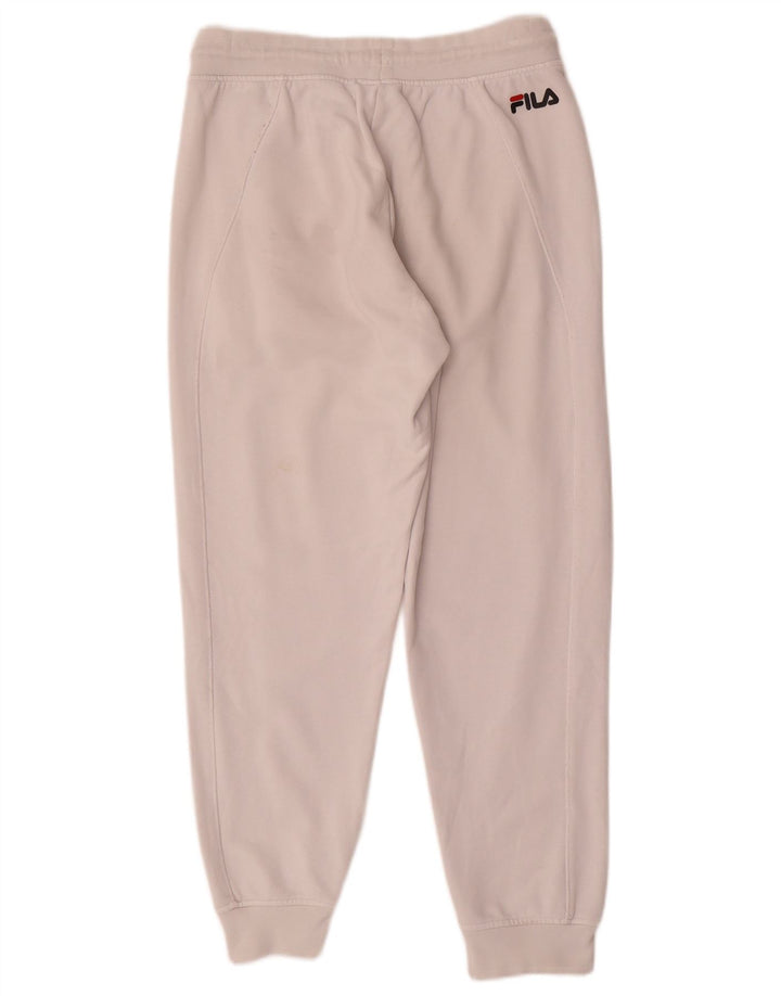 Fila Herren-Trainingshose, Jogginghose, Größe S, weiße Baumwolle
